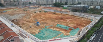 华润东莞火炼树项目一期D05、D06地块桩基及支护工程2024.7.1-7.7施工剪影